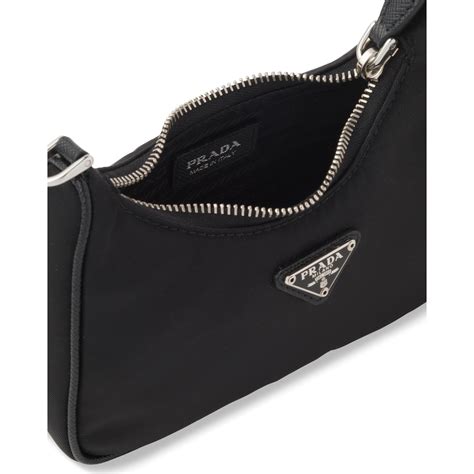 prada re-edition nylon mini shoulder|prada nylon bags for women.